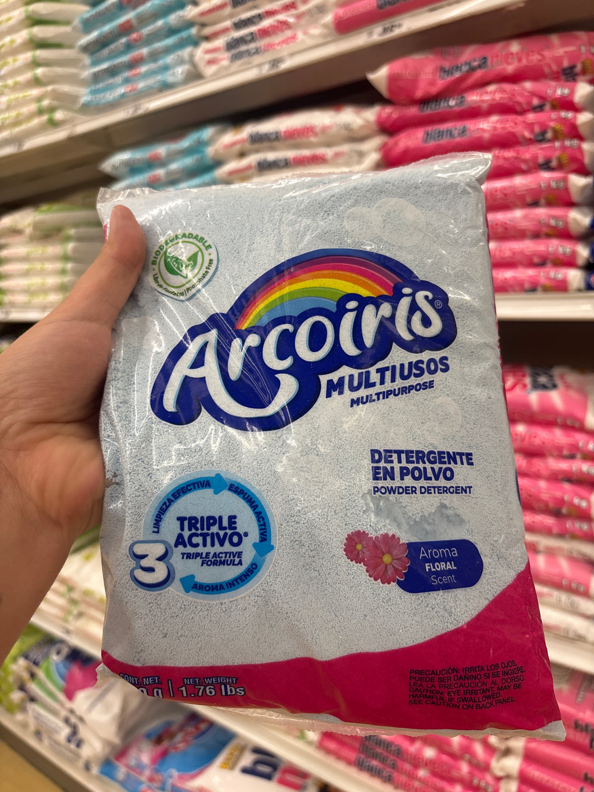Detergente en polvo multiusos “Arcoíris”
