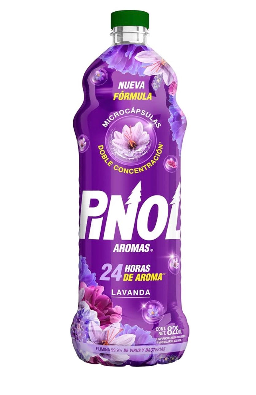 Pinol Limpiador Antibacterial, Lavanda