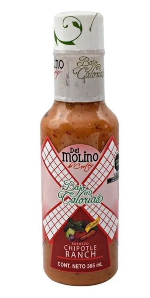 Aderezo Del Molino de Cortés bajo en calorías chipotle ranch