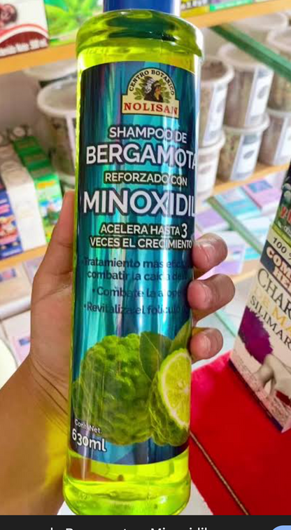Shampoo de Bergamota & Minoxidil