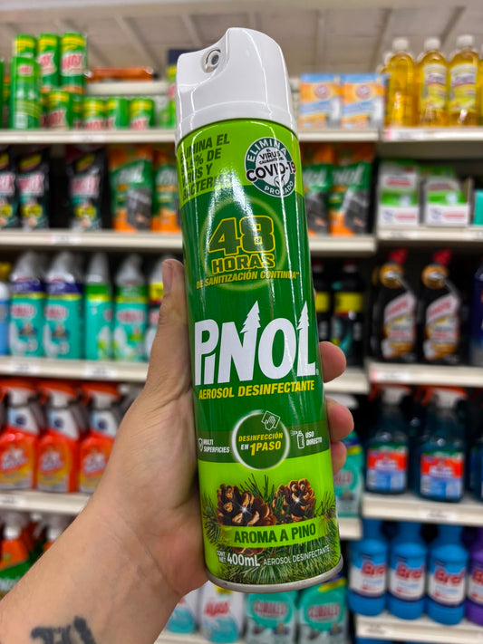 Aerosol desinfectante aroma a pino 🌲 “pinol”