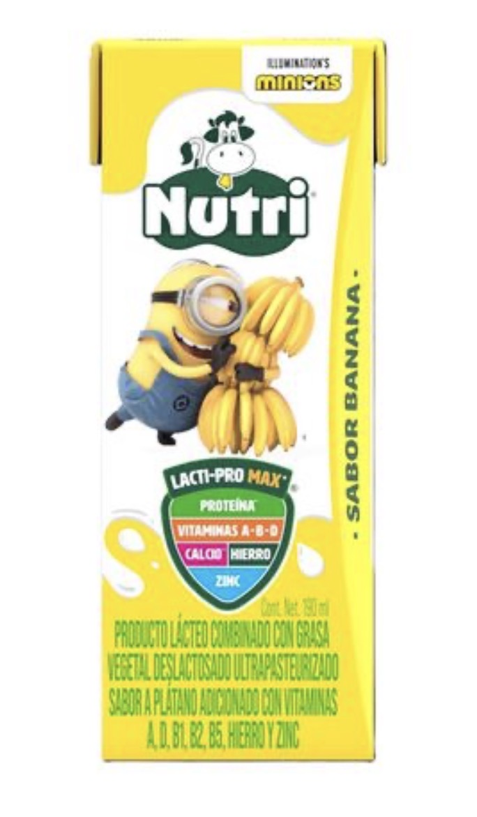 Lácteo UHT sabor Banana