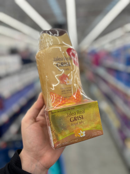 Kit Grisi Crema & jabón Jalea Real 🍯 y Polen Anti-Edad