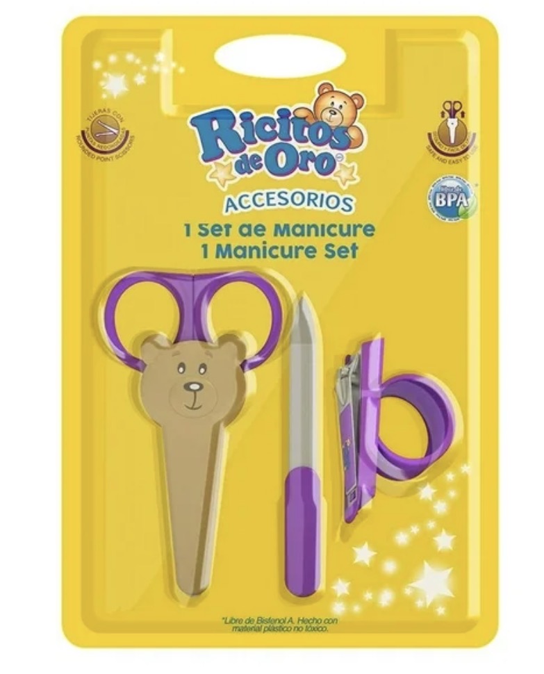 Ricitos De Oro Set De Manicure Para Bebé