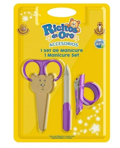 Ricitos De Oro Set De Manicure Para Bebé