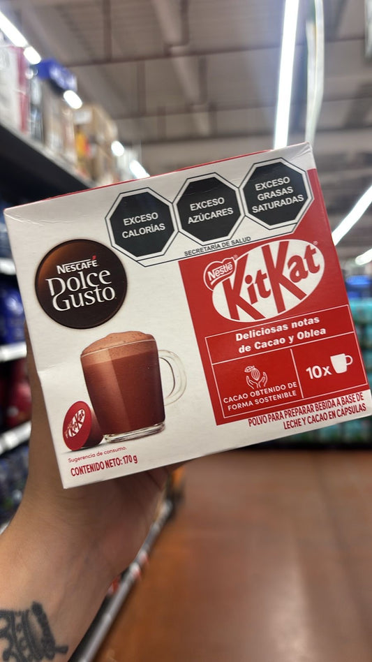 Cafe Nescafe Dolce Gusto KitKat 10 capsulas
