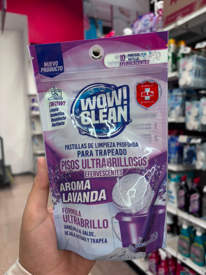 Pastillas efervescentes de limpieza  Wow clean !