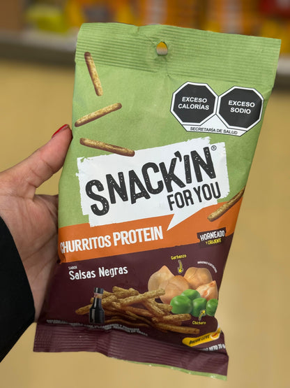 Snack churros proteína
