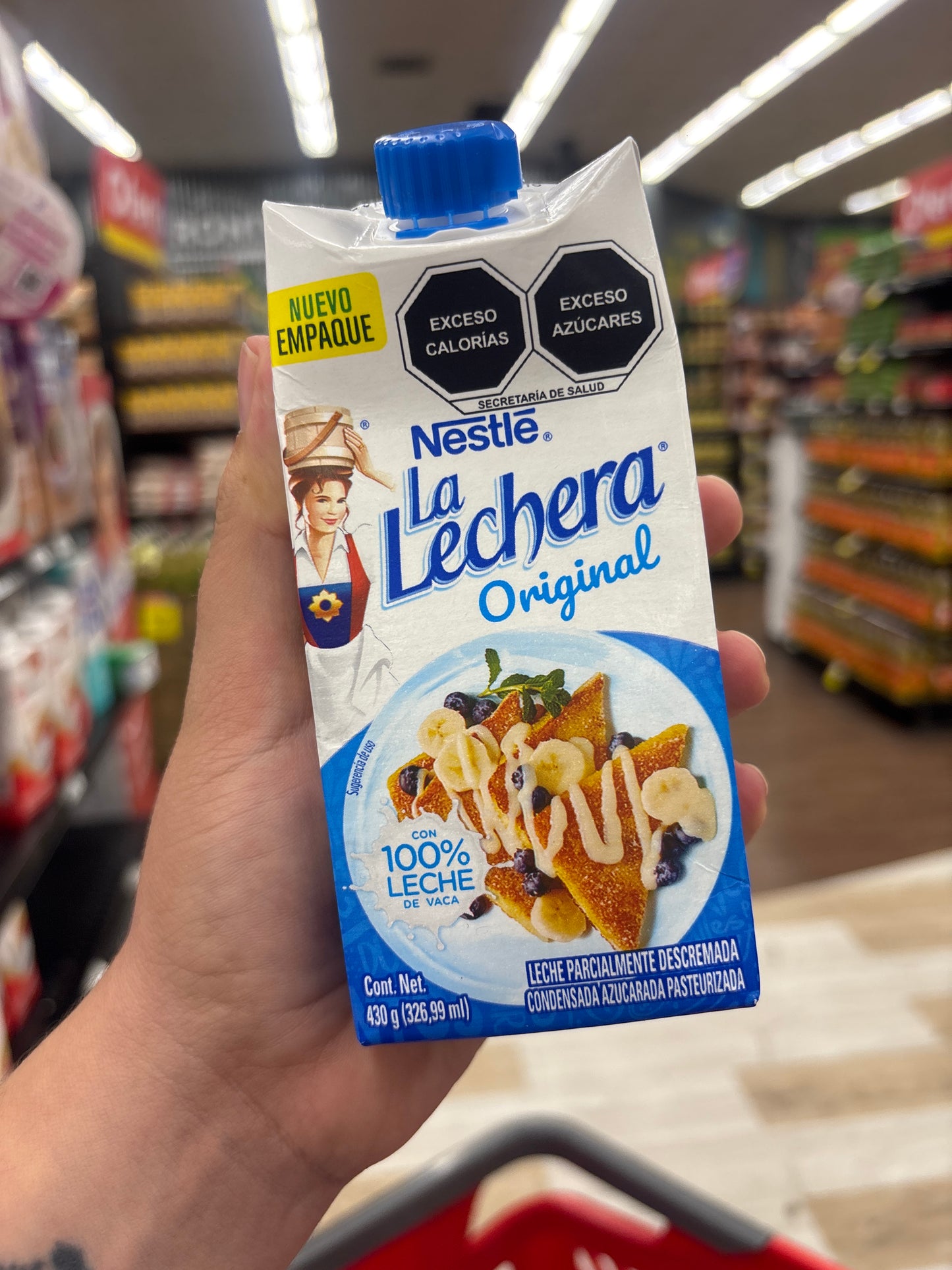 La lechera original Nestlé