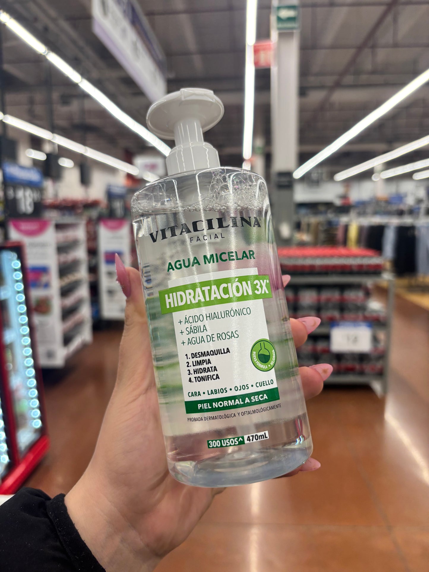 Agua Micelar Hidratación X3 “Vitacilina”