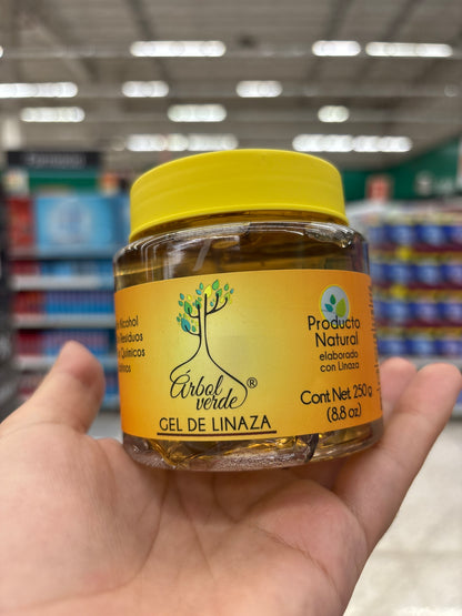 Gel de linaza “Árbol verde”