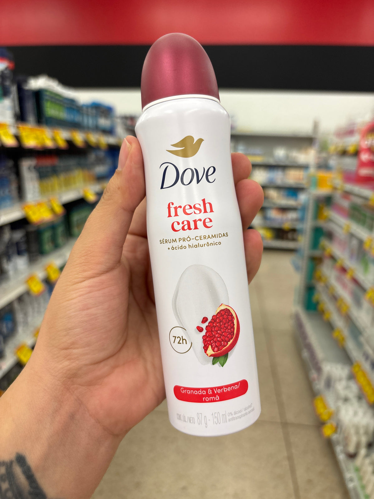Advanced Antiperspirant Aerosol Pomegranate