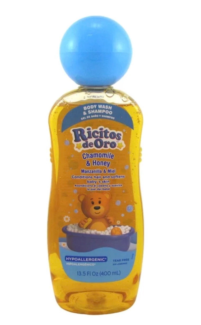 Ricitos De Oro Baby Body Wash & Shampoo Chamomile / Honey