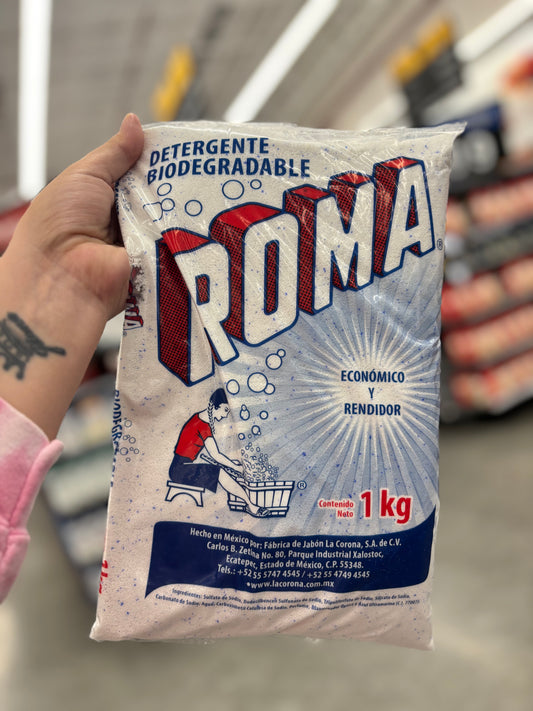 Detergente en Polvo ROMA