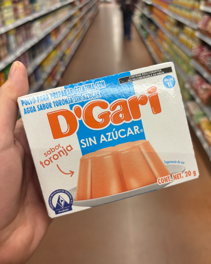 Gelatina Sin Azucar “D’Gari”