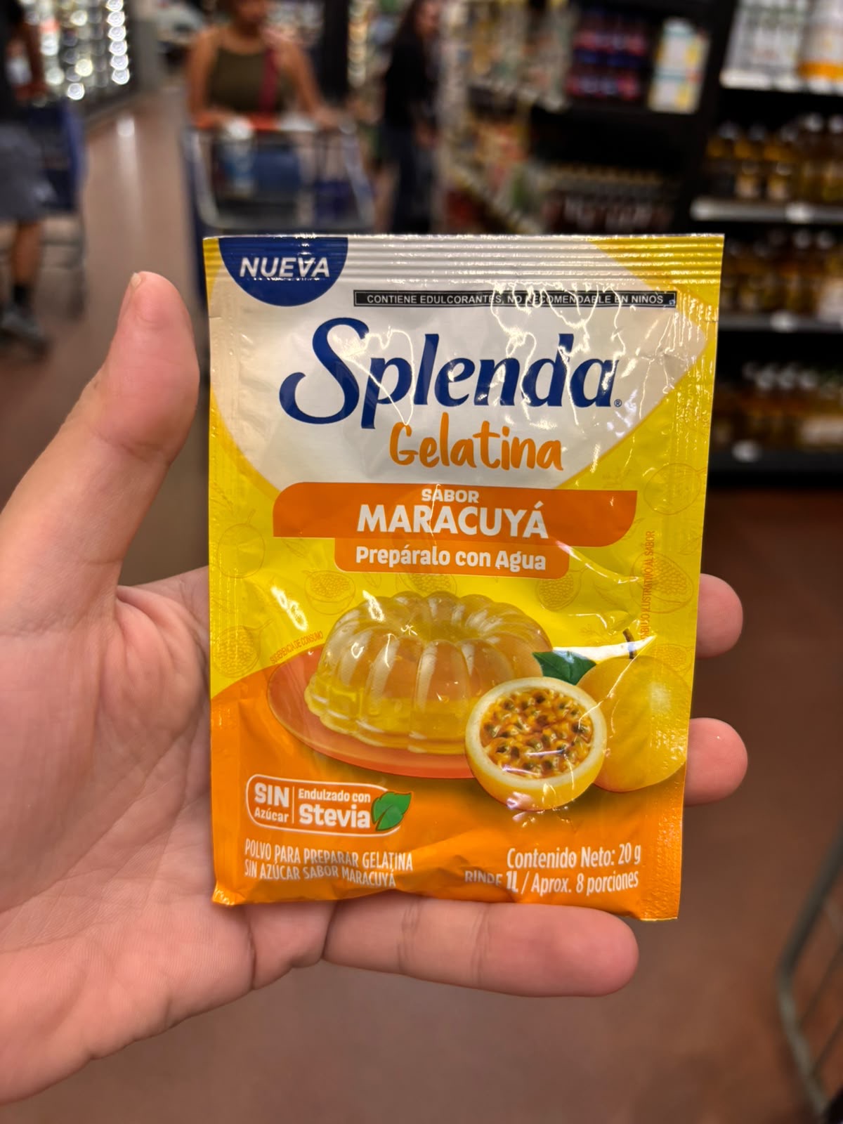 Splenda Gelatinas Sabores
