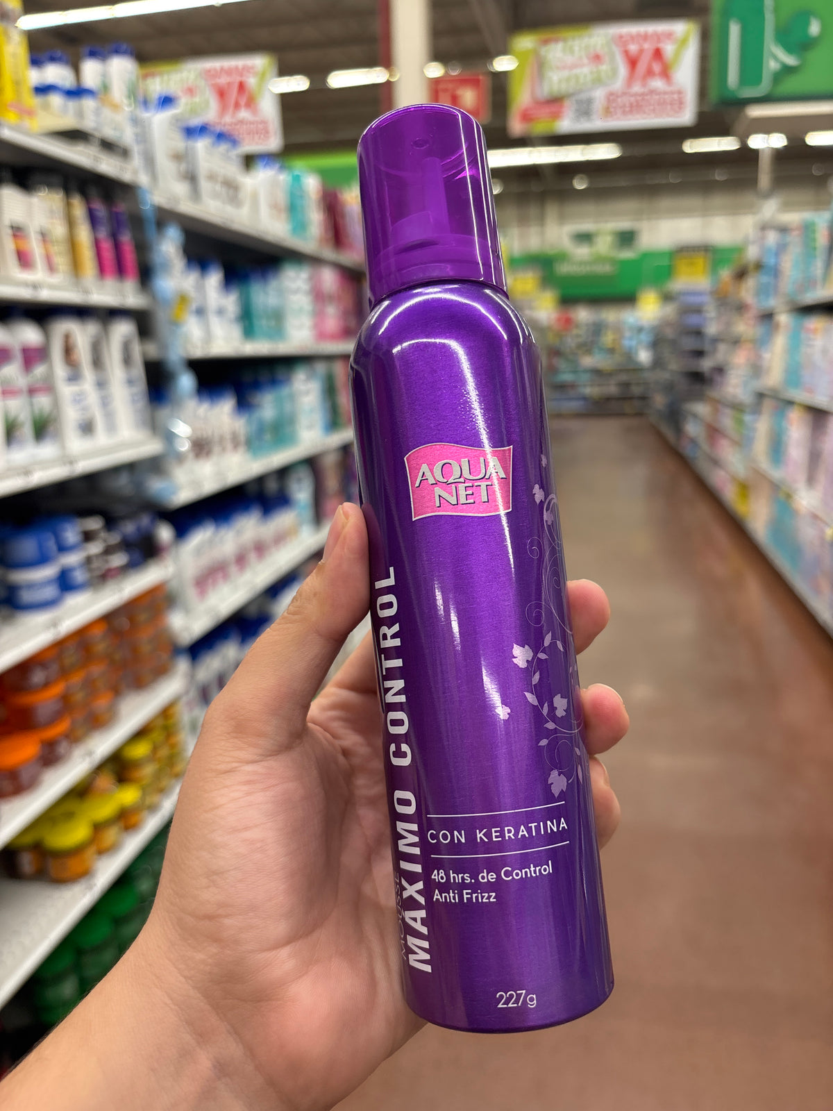 Aqua Net Mousse Rizos Perfectos Mousse