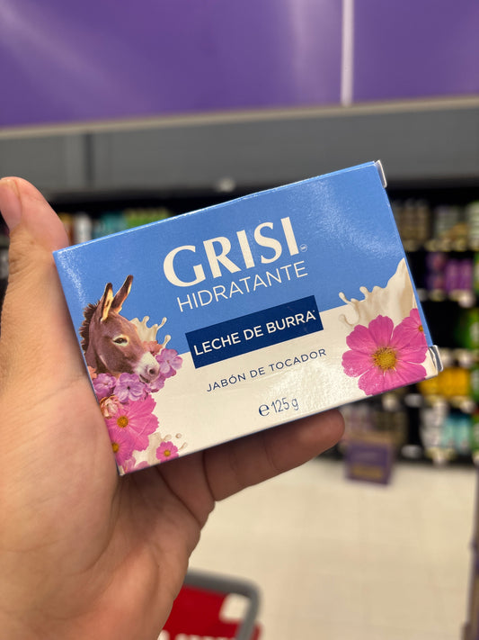 Jabón Leche de Burra “Grisi”