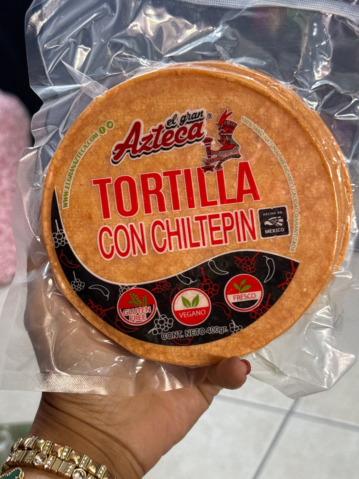Tortillas El Gran Azteca Sabores