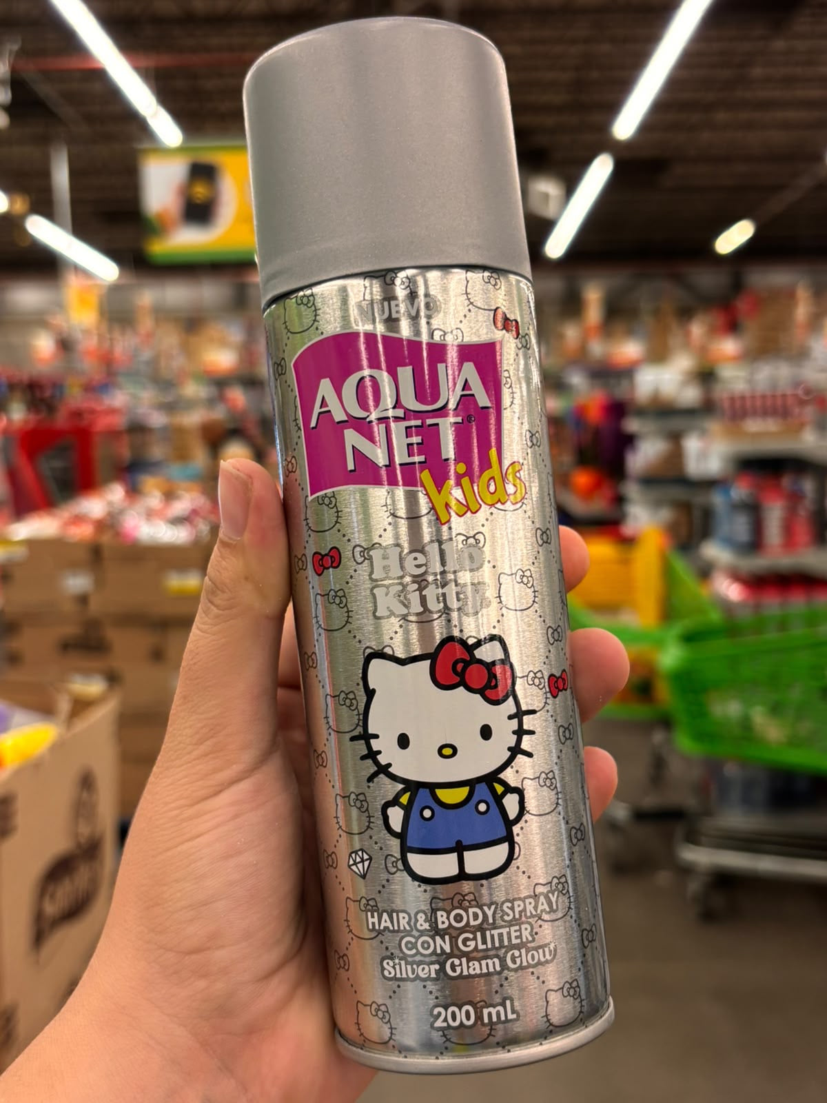 Aquanet hello kitty hair & body spray