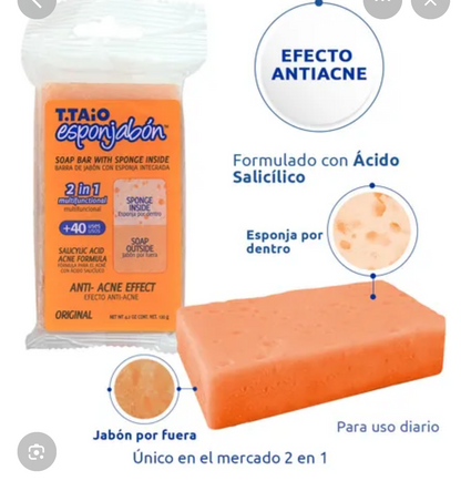 Esponjabon Anti-Acné T.TAiO