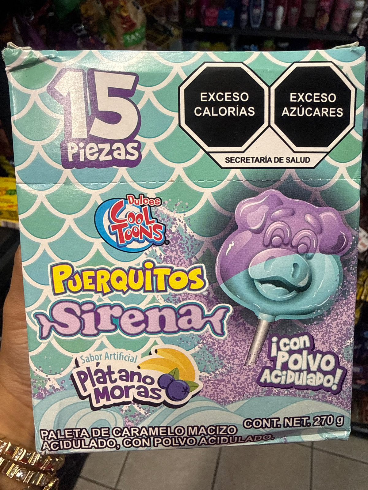 Puerquitos Sirena Paletas