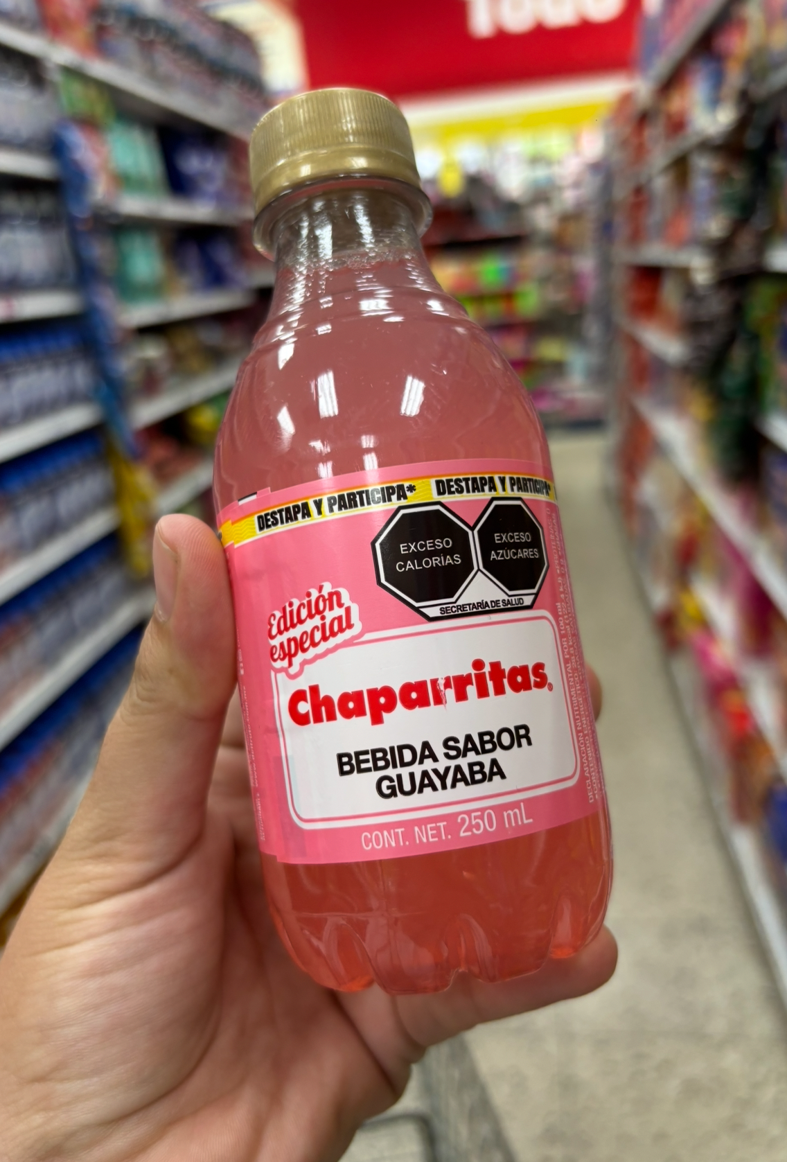 Chaparrita sabor Guayaba