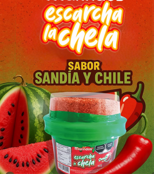 Escarchador de sabores para tu chela 🍻 🍉 🌶️ 🥭