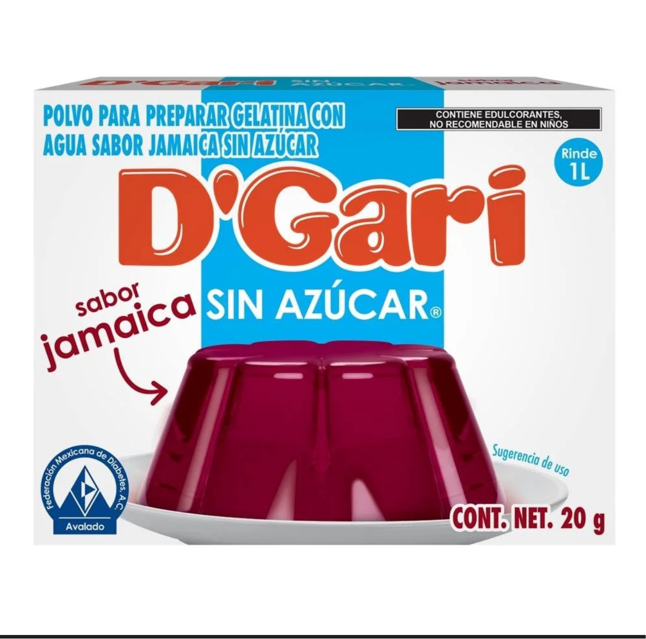 Gelatina Sin Azucar “D’Gari”