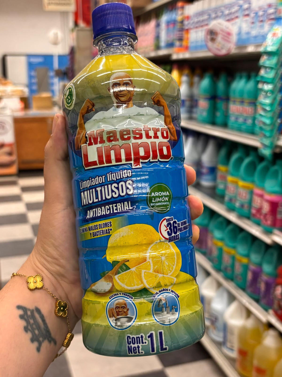Limpiador multiusos aroma Maestro Limpio Limon