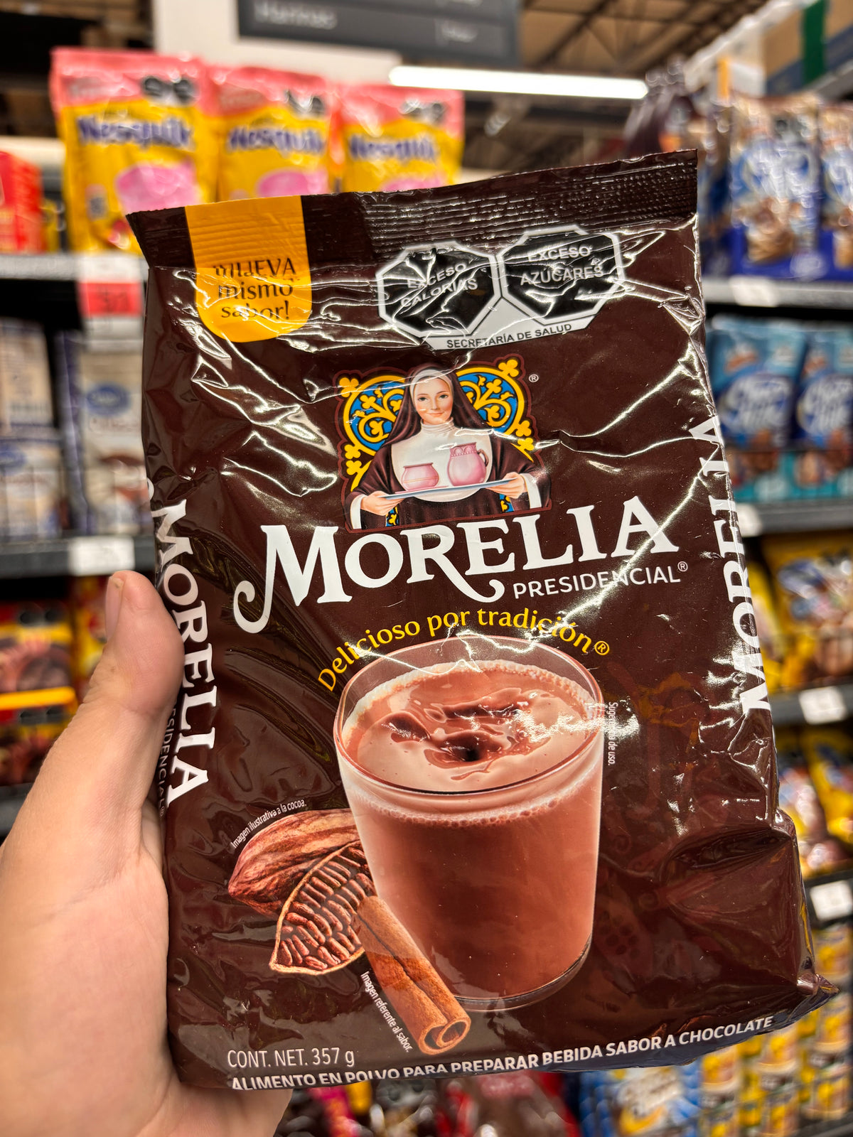 Chocolate Morelia.