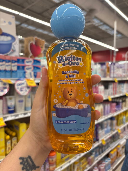 Ricitos De Oro Baby Body Wash & Shampoo Chamomile / Honey