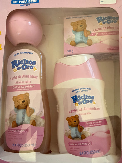 Linea Leche de Almendra 💕”Ricitos de Oro”✨🤍