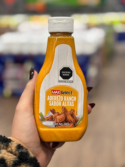 Aderezos Ranch Sabores “Max Select”
