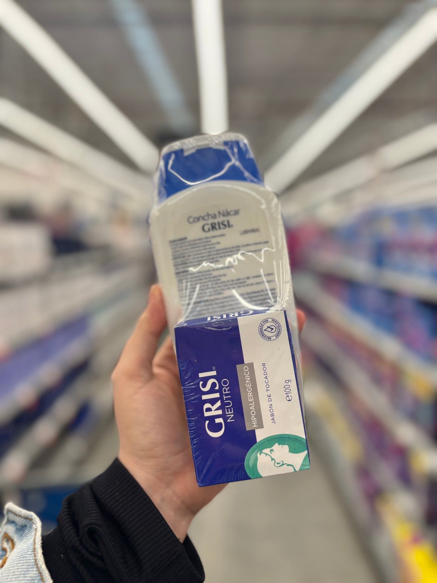 Kit Grisi Concha 🐚 Nácar aclarante crema & Jabón