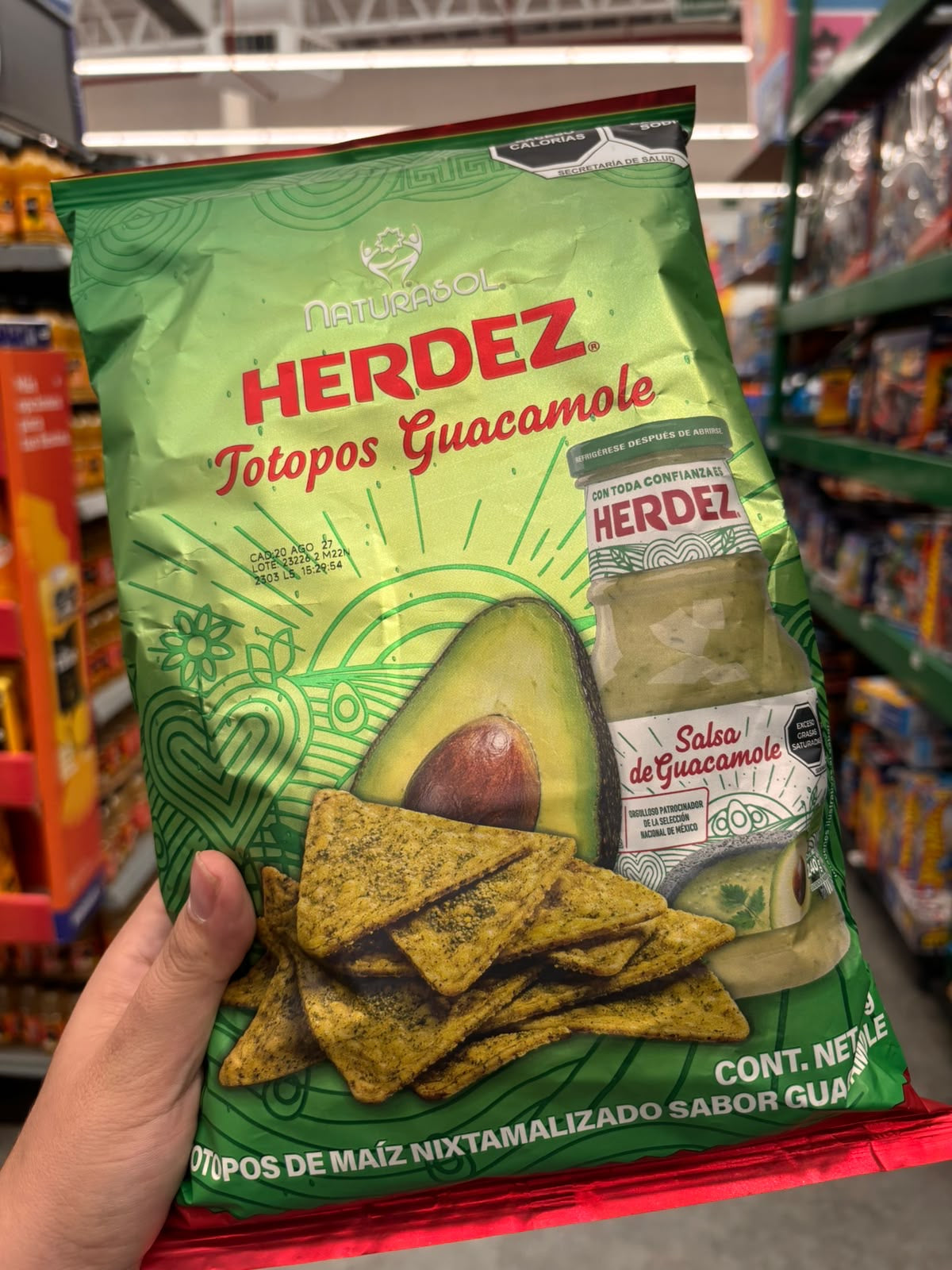 Herdez Totopos Guacamole