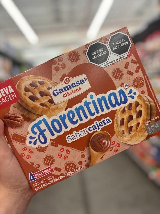 Florentinas sabor Cajeta “Gamesa”