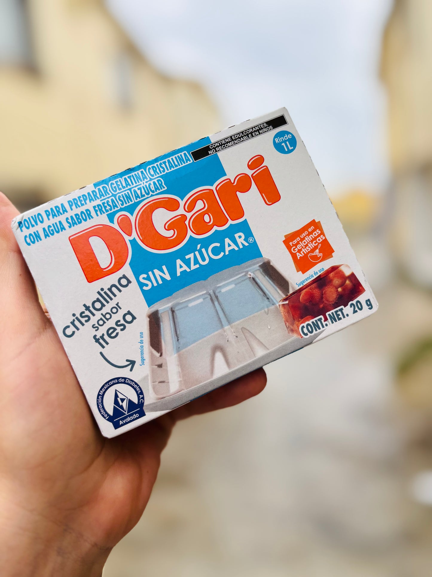 Gelatina Sin Azúcar “D’Gari”