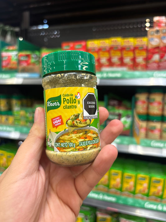 Knorr caldo de Pollo con Cilantro