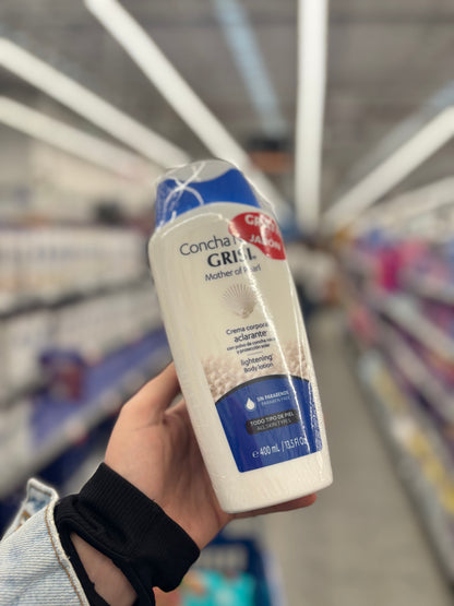 Kit Grisi Concha 🐚 Nácar aclarante crema & Jabón