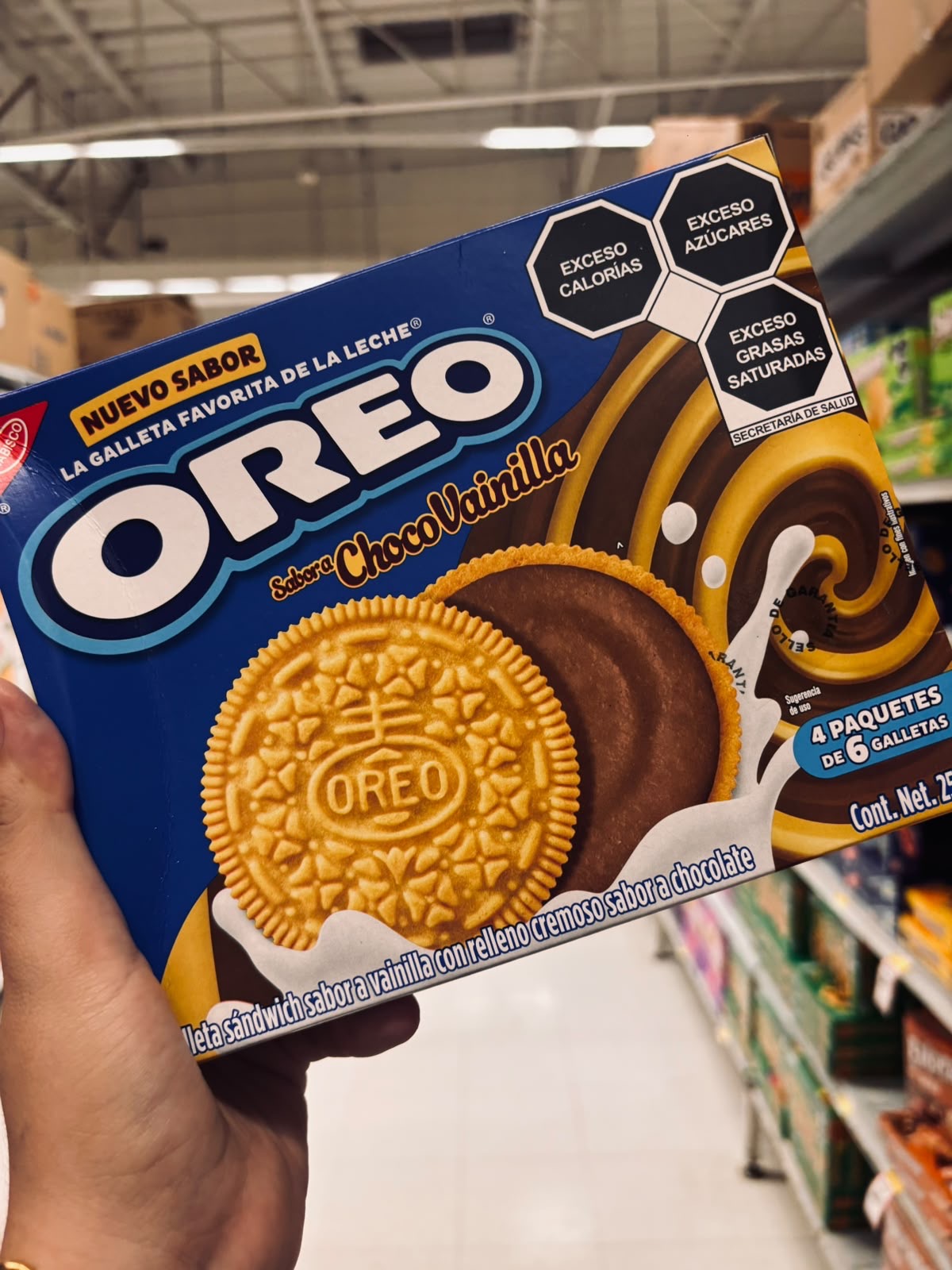 Galleta Oreo Sabor a Chocovanilla
