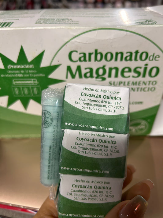 Carbonato de Magnesio Suplemento Alimenticio