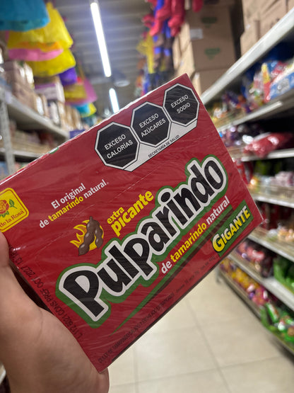 Pulparindo extra picante gigante