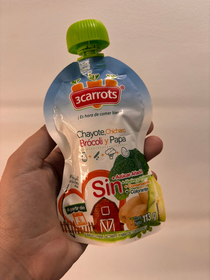 Alimento para bebé “3carrots