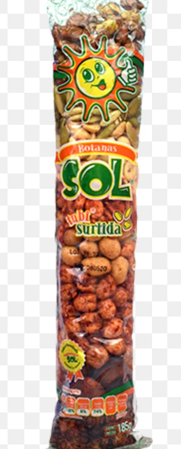 Sol tubi surtida Cacahuates