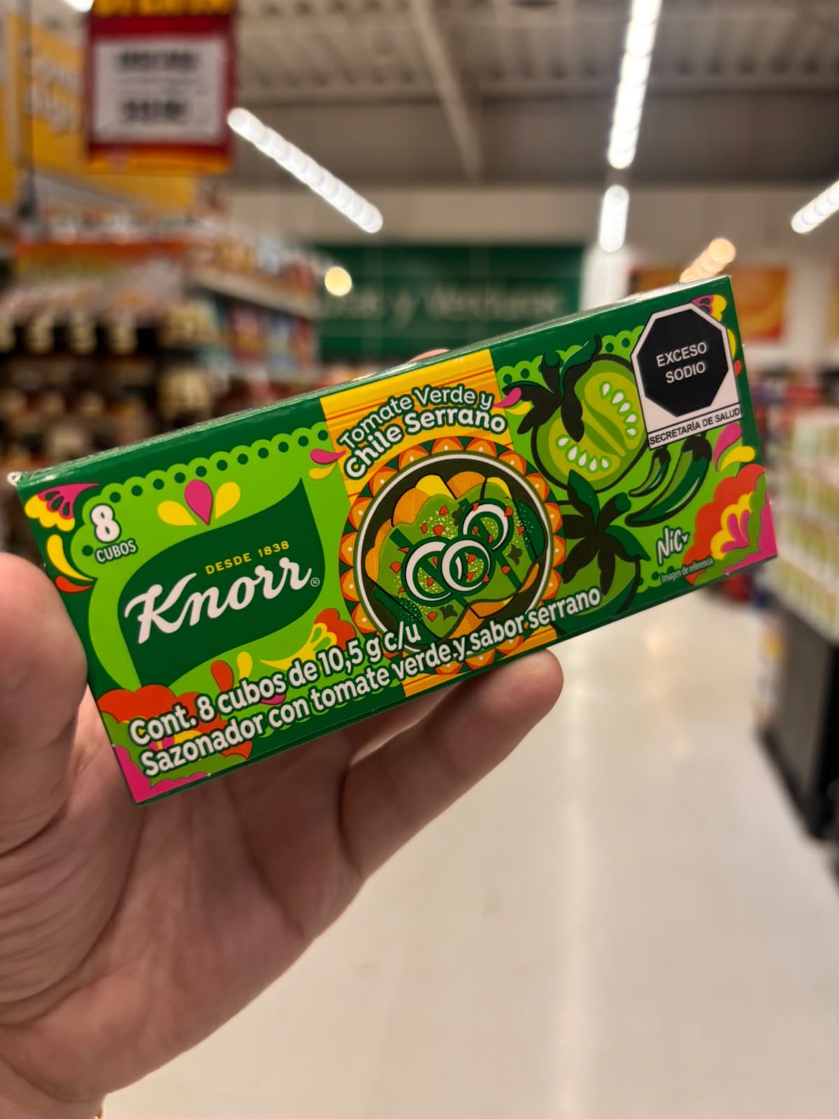 Knorr Tomate Verde Y Chile Serrano
