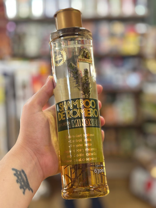 Shampoo Romero & minoxidil