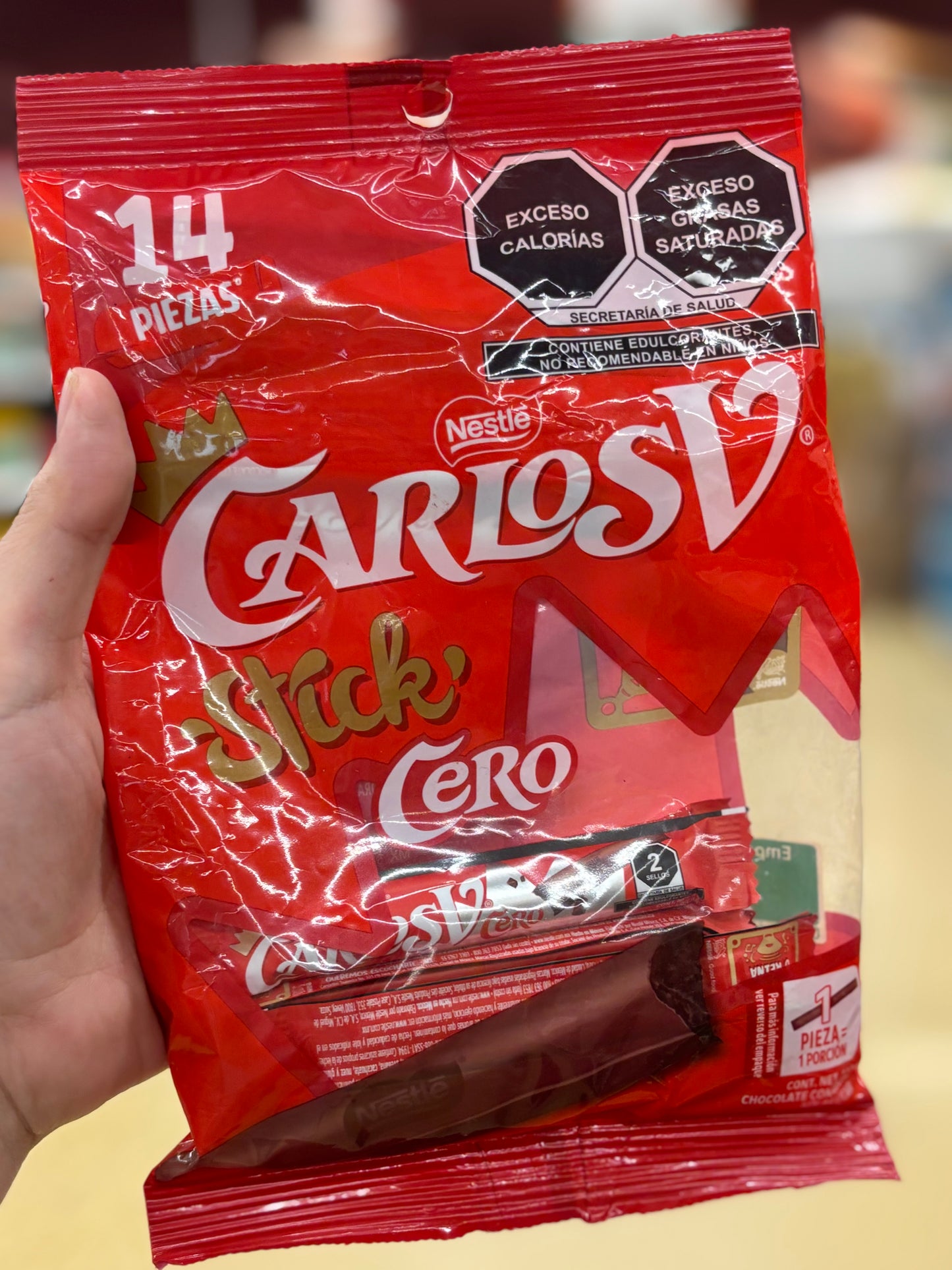 Carlos V stick Cero 🍫