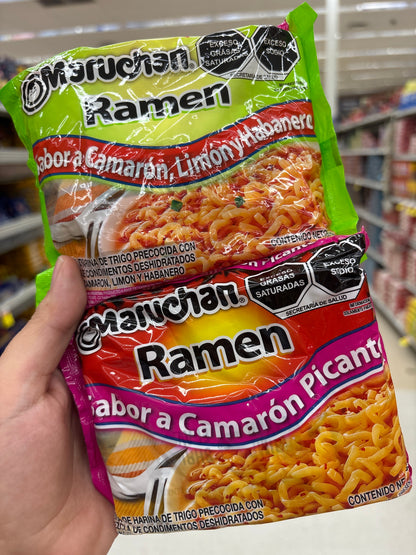 Maruchan Ramen Camaron, limon y habanero
