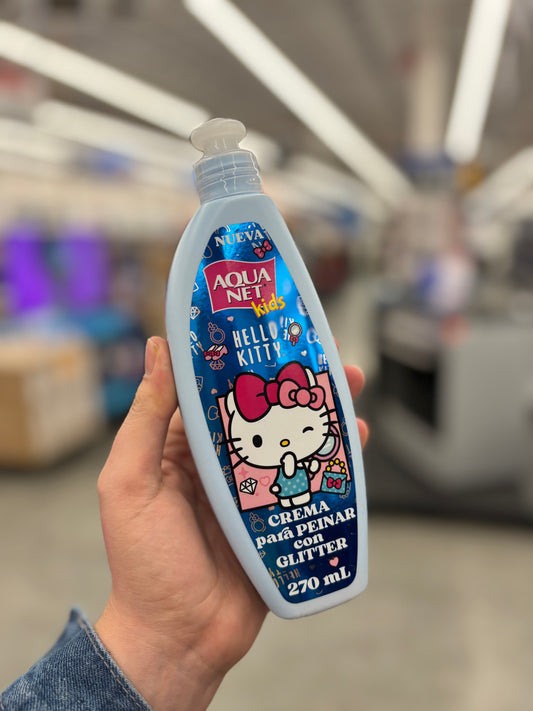 Crema para peinar con glitter “Aquanet” 👧🏻 kids